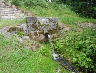 Spring water from the gallery